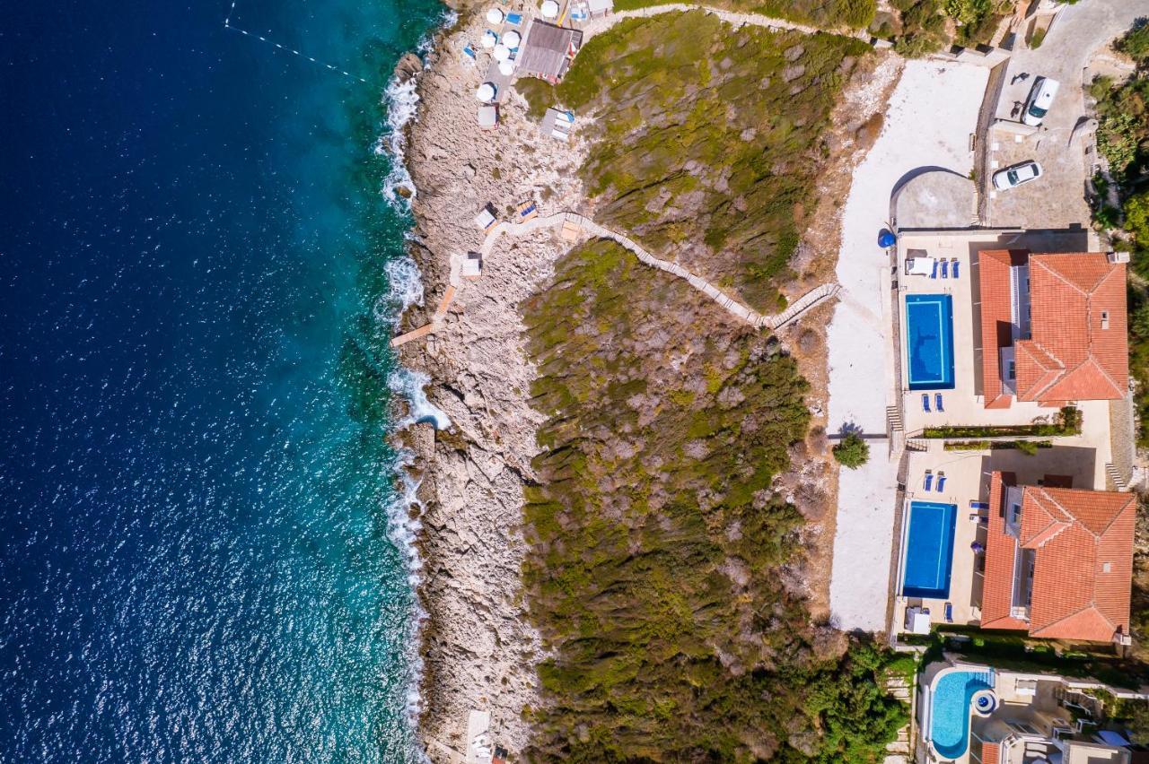 La Kumsal Denize Sifir Ve Ozel Havuzlu Dubleks Suit Kaş Kültér fotó